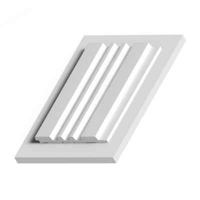 Панель декоративная HIWOOD 2700*120*12мм LV121 NP (под покраску)
