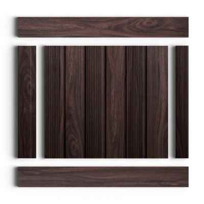 Панель декоративная HIWOOD 2700*120*12мм LV123 BR395