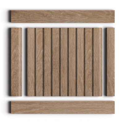 Панель декоративная HIWOOD 2700*120*12мм LV124 BR416