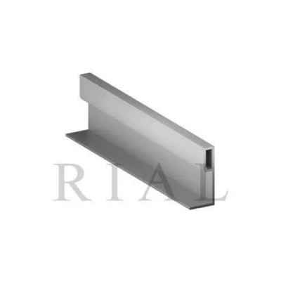 RP02 Профиль-ручка ДСП хром глянцевый 4,9 м