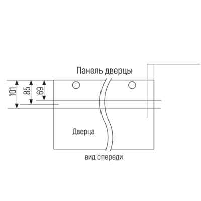 Подъемник газовый с доводчиком SETE 80N GL-80N-BUF