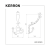 Крючок мебельный 3-х рожковый KERRON KR 0050 BL матовый черный Крючок мебельный 3-х рожковый KERRON KR 0050 BL матовый черный
