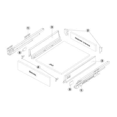 Направляющие для Старт SB08W.1/450 Боярд