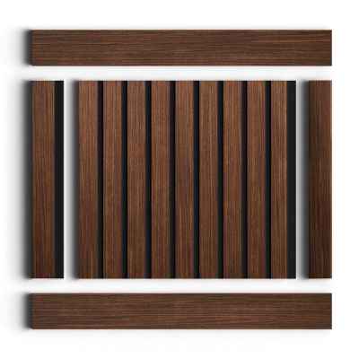 Панель декоративная HIWOOD 2700*120*12мм LV124 BR396K