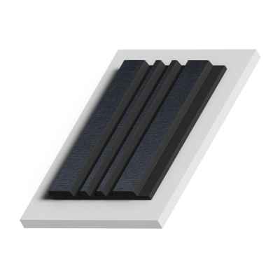 Панель декоративная HIWOOD 2700*120*12мм LV121 BK114K